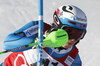 Henrik Kristoffersen of Norway skiing in the first run of the men slalom race of the Audi FIS Alpine skiing World cup in Kitzbuehel, Austria. Men slalom race race of the Audi FIS Alpine skiing World cup, was held on Ganslernhang course in Kitzbuehel, Austria, on Sunday, 22nd of January 2017.
