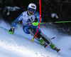 Sebastian Foss-Solevaag of Norway skiing in the first run of the men slalom race of the Audi FIS Alpine skiing World cup in Kitzbuehel, Austria. Men slalom race race of the Audi FIS Alpine skiing World cup, was held on Ganslernhang course in Kitzbuehel, Austria, on Sunday, 22nd of January 2017.
