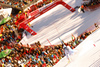 Marc Gini of Switzerland skiing in the first run of the men slalom race of the Audi FIS Alpine skiing World cup in Kitzbuehel, Austria. Men slalom race race of the Audi FIS Alpine skiing World cup, was held on Ganslernhang course in Kitzbuehel, Austria, on Sunday, 22nd of January 2017.
