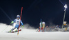 Sebastian Foss-Solevaag of Norway skiing in the first run of the men slalom race of the Audi FIS Alpine skiing World cup in Schladming, Austria. Traditional The Night Race, men slalom race race of the Audi FIS Alpine skiing World cup, was held in Schladming, Austria, on Tuesday, 24th of January 2017.
