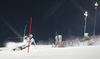 Felix Neureuther of Germany skiing in the first run of the men slalom race of the Audi FIS Alpine skiing World cup in Schladming, Austria. Traditional The Night Race, men slalom race race of the Audi FIS Alpine skiing World cup, was held in Schladming, Austria, on Tuesday, 24th of January 2017.
