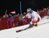 Ramon Zenhaeusern of Switzerland skiing in the first run of the men slalom race of the Audi FIS Alpine skiing World cup in Schladming, Austria. Traditional The Night Race, men slalom race race of the Audi FIS Alpine skiing World cup, was held in Schladming, Austria, on Tuesday, 24th of January 2017.
