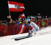 Felix Neureuther of Germany skiing in the first run of the men slalom race of the Audi FIS Alpine skiing World cup in Schladming, Austria. Traditional The Night Race, men slalom race race of the Audi FIS Alpine skiing World cup, was held in Schladming, Austria, on Tuesday, 24th of January 2017.
