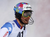 Luca Aerni of Switzerland reacts in finish of the second run of the men slalom race of the Audi FIS Alpine skiing World cup in Schladming, Austria. Traditional The Night Race, men slalom race race of the Audi FIS Alpine skiing World cup, was held in Schladming, Austria, on Tuesday, 24th of January 2017.
