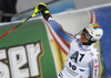 Stefan Luitz of Germany reacts in finish of the second run of the men slalom race of the Audi FIS Alpine skiing World cup in Schladming, Austria. Traditional The Night Race, men slalom race race of the Audi FIS Alpine skiing World cup, was held in Schladming, Austria, on Tuesday, 24th of January 2017.
