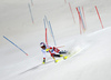 Daniel Yule of Switzerland skiing in the  second run of the men slalom race of the Audi FIS Alpine skiing World cup in Schladming, Austria. Traditional The Night Race, men slalom race race of the Audi FIS Alpine skiing World cup, was held in Schladming, Austria, on Tuesday, 24th of January 2017.
