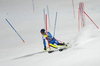 Jonathan Nordbotten of Norway skiing in the  second run of the men slalom race of the Audi FIS Alpine skiing World cup in Schladming, Austria. Traditional The Night Race, men slalom race race of the Audi FIS Alpine skiing World cup, was held in Schladming, Austria, on Tuesday, 24th of January 2017.
