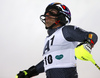 Stefano Gross of Italy reacts in finish of the second run of the men slalom race of the Audi FIS Alpine skiing World cup in Schladming, Austria. Traditional The Night Race, men slalom race race of the Audi FIS Alpine skiing World cup, was held in Schladming, Austria, on Tuesday, 24th of January 2017.
