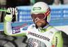 Bostjan Kline of Slovenia reacts in finish of the men downhill race of the Audi FIS Alpine skiing World cup in Garmisch-Partenkirchen, Germany. Replacement downhill race for canceled Wengen race of the Audi FIS Alpine skiing World cup, was held in Garmisch-Partenkirchen, Germany, on Friday, 27th of January 2017.
