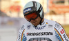 Andreas Sander of Germany reacts in finish of the men downhill race of the Audi FIS Alpine skiing World cup in Garmisch-Partenkirchen, Germany. Replacement downhill race for canceled Wengen race of the Audi FIS Alpine skiing World cup, was held in Garmisch-Partenkirchen, Germany, on Friday, 27th of January 2017.
