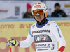 Urs Kryenbuehl of Switzerland reacts in finish of the men downhill race of the Audi FIS Alpine skiing World cup in Garmisch-Partenkirchen, Germany. Replacement downhill race for canceled Wengen race of the Audi FIS Alpine skiing World cup, was held in Garmisch-Partenkirchen, Germany, on Friday, 27th of January 2017.
