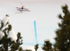 Travis Ganong of USA skiing in the men downhill race of the Audi FIS Alpine skiing World cup in Garmisch-Partenkirchen, Germany. Replacement downhill race for canceled Wengen race of the Audi FIS Alpine skiing World cup, was held in Garmisch-Partenkirchen, Germany, on Friday, 27th of January 2017.
