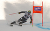 Dominik Paris of Italy skiing in the men downhill race of the Audi FIS Alpine skiing World cup in Garmisch-Partenkirchen, Germany. Men downhill race of the Audi FIS Alpine skiing World cup, was held in Garmisch-Partenkirchen, Germany, on Saturday, 28th of January 2017.
