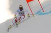 Beat Feuz of Switzerland skiing in the men downhill race of the Audi FIS Alpine skiing World cup in Garmisch-Partenkirchen, Germany. Men downhill race of the Audi FIS Alpine skiing World cup, was held in Garmisch-Partenkirchen, Germany, on Saturday, 28th of January 2017.
