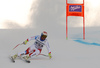 Beat Feuz of Switzerland skiing in the men downhill race of the Audi FIS Alpine skiing World cup in Garmisch-Partenkirchen, Germany. Men downhill race of the Audi FIS Alpine skiing World cup, was held in Garmisch-Partenkirchen, Germany, on Saturday, 28th of January 2017.
