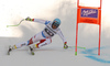 Patrick Kueng of Switzerland skiing in the men downhill race of the Audi FIS Alpine skiing World cup in Garmisch-Partenkirchen, Germany. Men downhill race of the Audi FIS Alpine skiing World cup, was held in Garmisch-Partenkirchen, Germany, on Saturday, 28th of January 2017.
