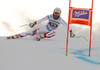 Carlo Janka of Switzerland skiing in the men downhill race of the Audi FIS Alpine skiing World cup in Garmisch-Partenkirchen, Germany. Men downhill race of the Audi FIS Alpine skiing World cup, was held in Garmisch-Partenkirchen, Germany, on Saturday, 28th of January 2017.
