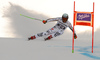 Andreas Sander of Germany skiing in the men downhill race of the Audi FIS Alpine skiing World cup in Garmisch-Partenkirchen, Germany. Men downhill race of the Audi FIS Alpine skiing World cup, was held in Garmisch-Partenkirchen, Germany, on Saturday, 28th of January 2017.
