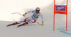 Niels Hintermann of Switzerland skiing in the men downhill race of the Audi FIS Alpine skiing World cup in Garmisch-Partenkirchen, Germany. Men downhill race of the Audi FIS Alpine skiing World cup, was held in Garmisch-Partenkirchen, Germany, on Saturday, 28th of January 2017.
