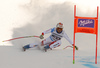 Urs Kryenbuehl of Switzerland skiing in the men downhill race of the Audi FIS Alpine skiing World cup in Garmisch-Partenkirchen, Germany. Men downhill race of the Audi FIS Alpine skiing World cup, was held in Garmisch-Partenkirchen, Germany, on Saturday, 28th of January 2017.
