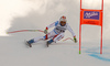 Urs Kryenbuehl of Switzerland skiing in the men downhill race of the Audi FIS Alpine skiing World cup in Garmisch-Partenkirchen, Germany. Men downhill race of the Audi FIS Alpine skiing World cup, was held in Garmisch-Partenkirchen, Germany, on Saturday, 28th of January 2017.
