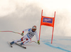 Urs Kryenbuehl of Switzerland skiing in the men downhill race of the Audi FIS Alpine skiing World cup in Garmisch-Partenkirchen, Germany. Men downhill race of the Audi FIS Alpine skiing World cup, was held in Garmisch-Partenkirchen, Germany, on Saturday, 28th of January 2017.
