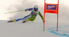 Rok Perko of Slovenia skiing in the men downhill race of the Audi FIS Alpine skiing World cup in Garmisch-Partenkirchen, Germany. Men downhill race of the Audi FIS Alpine skiing World cup, was held in Garmisch-Partenkirchen, Germany, on Saturday, 28th of January 2017.
