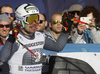 Second placed Peter Fill of Italy reacts in finish of the men downhill race of the Audi FIS Alpine skiing World cup in Garmisch-Partenkirchen, Germany. Men downhill race of the Audi FIS Alpine skiing World cup, was held in Garmisch-Partenkirchen, Germany, on Saturday, 28th of January 2017.
