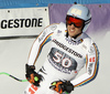 Dominik Schwaiger of Germany reacts in finish of the men downhill race of the Audi FIS Alpine skiing World cup in Garmisch-Partenkirchen, Germany. Men downhill race of the Audi FIS Alpine skiing World cup, was held in Garmisch-Partenkirchen, Germany, on Saturday, 28th of January 2017.
