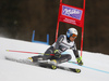 Victor Muffat-Jeandet of France skiing in the first run of the men giant slalom race of the Audi FIS Alpine skiing World cup in Garmisch-Partenkirchen, Germany. Men giant slalom race of the Audi FIS Alpine skiing World cup, was held in Garmisch-Partenkirchen, Germany, on Sunday, 29th of January 2017.
