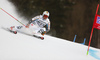 Stefan Luitz of Germany skiing in the first run of the men giant slalom race of the Audi FIS Alpine skiing World cup in Garmisch-Partenkirchen, Germany. Men giant slalom race of the Audi FIS Alpine skiing World cup, was held in Garmisch-Partenkirchen, Germany, on Sunday, 29th of January 2017.
