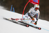 Stefan Luitz of Germany skiing in the first run of the men giant slalom race of the Audi FIS Alpine skiing World cup in Garmisch-Partenkirchen, Germany. Men giant slalom race of the Audi FIS Alpine skiing World cup, was held in Garmisch-Partenkirchen, Germany, on Sunday, 29th of January 2017.
