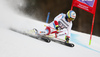 Gino Caviezel of Switzerland skiing in the first run of the men giant slalom race of the Audi FIS Alpine skiing World cup in Garmisch-Partenkirchen, Germany. Men giant slalom race of the Audi FIS Alpine skiing World cup, was held in Garmisch-Partenkirchen, Germany, on Sunday, 29th of January 2017.
