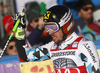 Winner Marcel Hirscher of Austria reacts in finish of the second run of the men giant slalom race of the Audi FIS Alpine skiing World cup in Garmisch-Partenkirchen, Germany. Men giant slalom race of the Audi FIS Alpine skiing World cup, was held in Garmisch-Partenkirchen, Germany, on Sunday, 29th of January 2017.
