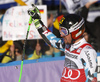 Winner Marcel Hirscher of Austria reacts in finish of the second run of the men giant slalom race of the Audi FIS Alpine skiing World cup in Garmisch-Partenkirchen, Germany. Men giant slalom race of the Audi FIS Alpine skiing World cup, was held in Garmisch-Partenkirchen, Germany, on Sunday, 29th of January 2017.
