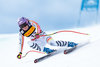 Viktoria Rebensburg of Germany in action during women SuperG of FIS Ski Alpine World Cup at the St. Moritz, Switzerland on 2017/02/07.
