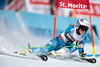 Ragnhild Mowinckel (NOR) // Ragnhild Mowinckel of Norway in action during her 1st run of women Giant Slalom of FIS ski alpine world cup at the St. Moritz, Switzerland on 2017/02/16.
