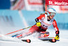 Marie-Michele Gagnon (CAN) // Marie-Michele Gagnon of Canada in action during her 1st run of women Giant Slalom of FIS ski alpine world cup at the St. Moritz, Switzerland on 2017/02/16.
