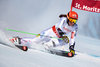 Petra Vlhova (SVK) // Petra Vlhova of Slovakia in action during her 1st run of women Giant Slalom of FIS ski alpine world cup at the St. Moritz, Switzerland on 2017/02/16.
