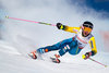 Frida Hansdotter of Sweden in action during her 1st run of women Giant Slalom of FIS ski alpine world cup at the St. Moritz, Switzerland on 2017/02/16.
