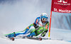 Ilka Stuhec of Slovenia in action during her 1st run of women Giant Slalom of FIS ski alpine world cup at the St. Moritz, Switzerland on 2017/02/16.
