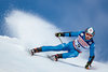 Florian Eisath of Italy in action during his 1st run of men Giant Slalom of the FIS Ski World Championships 2017. St. Moritz, Switzerland on 2017/02/17.
