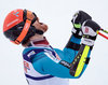 Giant Slalom Bronze medalist Leif Kristian Haugen of Norway reacts after his 2nd run of men Giant Slalom of the FIS Ski World Championships 2017. St. Moritz, Switzerland on 2017/02/17.
