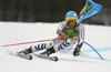 Felix Neureuther of Germany skiing in the first run of the men giant slalom race of the Audi FIS Alpine skiing World cup in Kranjska Gora, Slovenia. Men giant slalom race of the Audi FIS Alpine skiing World cup, was held in Kranjska Gora, Slovenia, on Saturday, 4th of March 2017.
