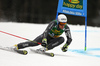 Victor Muffat-Jeandet of France skiing in the first run of the men giant slalom race of the Audi FIS Alpine skiing World cup in Kranjska Gora, Slovenia. Men giant slalom race of the Audi FIS Alpine skiing World cup, was held in Kranjska Gora, Slovenia, on Saturday, 4th of March 2017.
