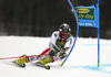 Philipp Schoerghofer of Austria skiing in the first run of the men giant slalom race of the Audi FIS Alpine skiing World cup in Kranjska Gora, Slovenia. Men giant slalom race of the Audi FIS Alpine skiing World cup, was held in Kranjska Gora, Slovenia, on Saturday, 4th of March 2017.
