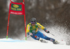 Matts Olsson of Sweden skiing in the first run of the men giant slalom race of the Audi FIS Alpine skiing World cup in Kranjska Gora, Slovenia. Men giant slalom race of the Audi FIS Alpine skiing World cup, was held in Kranjska Gora, Slovenia, on Saturday, 4th of March 2017.
