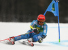 Leif Kristian Haugen of Norway skiing in the first run of the men giant slalom race of the Audi FIS Alpine skiing World cup in Kranjska Gora, Slovenia. Men giant slalom race of the Audi FIS Alpine skiing World cup, was held in Kranjska Gora, Slovenia, on Saturday, 4th of March 2017.
