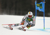 Stefan Luitz of Germany skiing in the first run of the men giant slalom race of the Audi FIS Alpine skiing World cup in Kranjska Gora, Slovenia. Men giant slalom race of the Audi FIS Alpine skiing World cup, was held in Kranjska Gora, Slovenia, on Saturday, 4th of March 2017.
