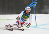 Carlo Janka of Switzerland skiing in the first run of the men giant slalom race of the Audi FIS Alpine skiing World cup in Kranjska Gora, Slovenia. Men giant slalom race of the Audi FIS Alpine skiing World cup, was held in Kranjska Gora, Slovenia, on Saturday, 4th of March 2017.
